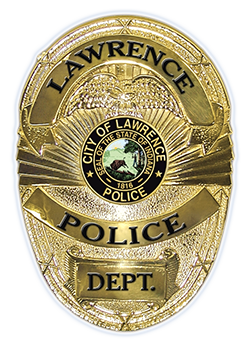Lawrence Police Department badge